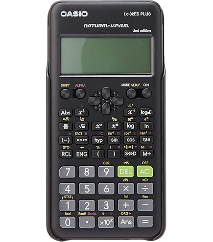 Casio Fx-570es Plus 2nd 2-line Display Scientific Marix Vector